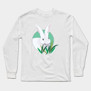 White bunny Long Sleeve T-Shirt